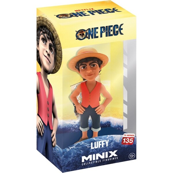 Minix One Piece Collectible Live Action Figure/Figurine Toy Monkey D Luffy 13+