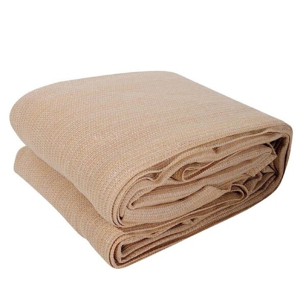 Shade Sail Cloth Rectangle Shadesail Heavy Duty Sand Sun Canopy 6 x 6 m