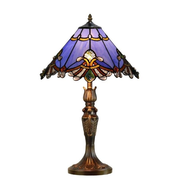 Benita Periwinkle Table Lamp