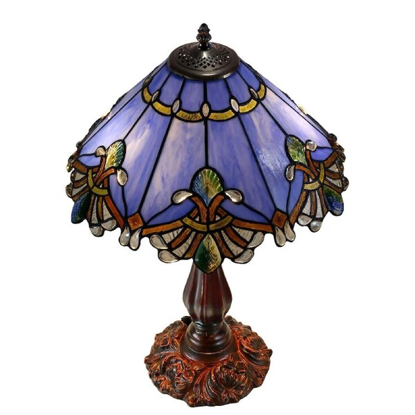 Benita Periwinkle Table Lamp Large
