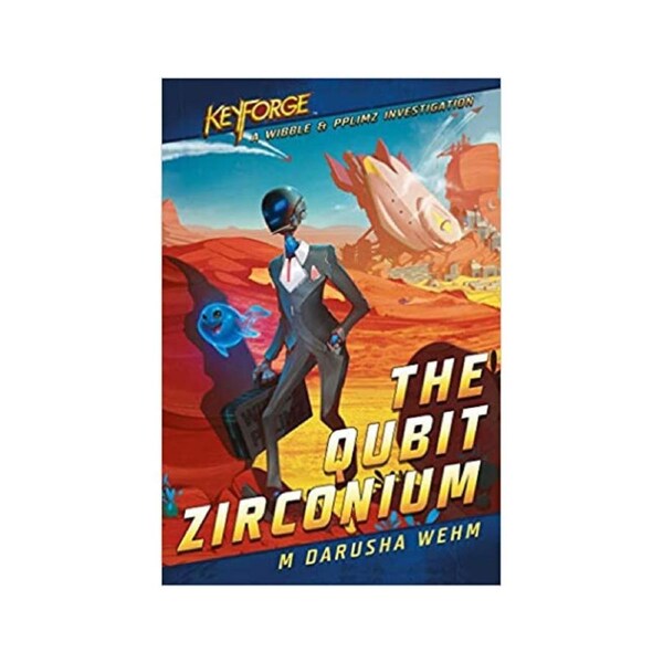 Aconyte Keyforge The Qubit Zirconium Novel Story Telling Book Paperback 336-Page