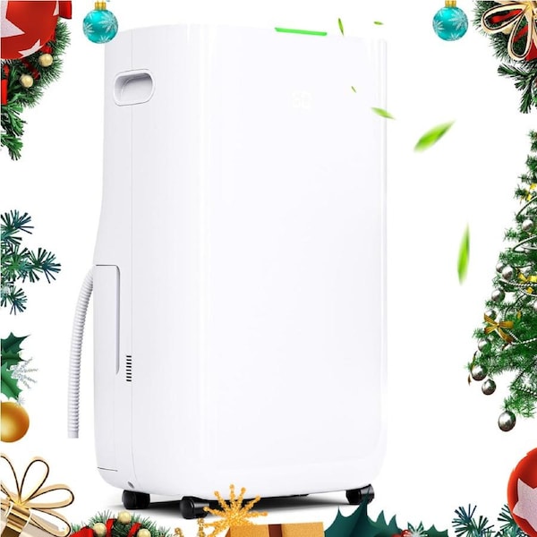 ADVWIN Air Dehumidifiers 30 L/Day Portable Dehumidifiers for Bedroom Bathroom Wardrobe Room Office with Automatic Defrost