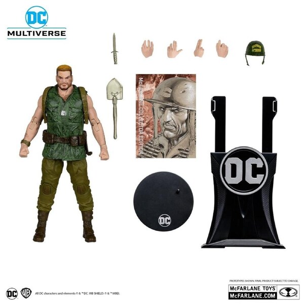 DC Multiverse Sergeant Rock #14 Collector Edition 7 Inch Figure