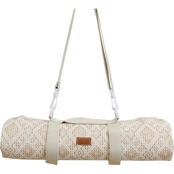 LVD 150cm Plastic Picnic Mat Amalfi Outdoor/Camping Travel Rug/Mattress Square