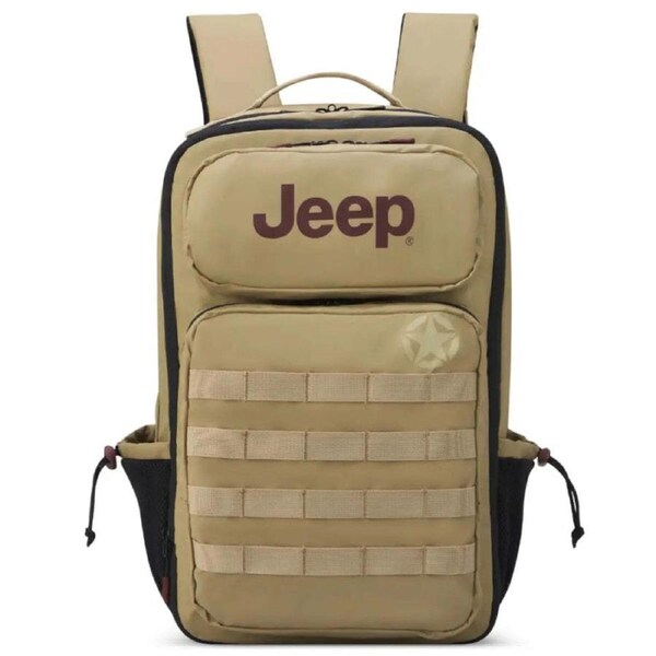 Jeep Tactical 15.6" Laptop Backpack - Beige (JS010B)