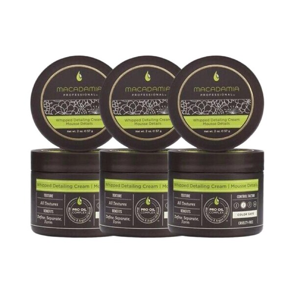 3 x Macadamia Professional Whipped Detailing Cream 57g