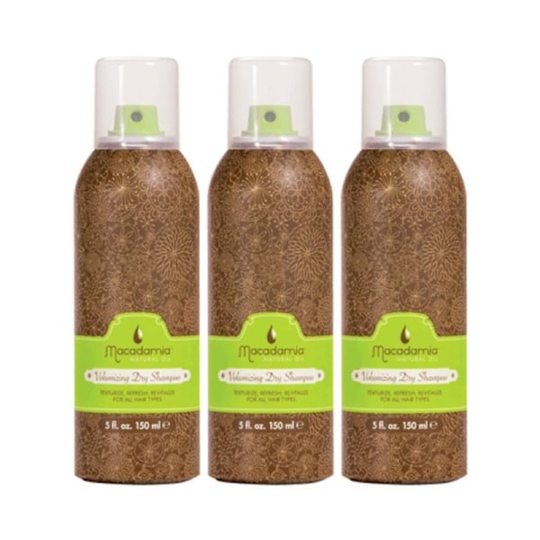 3 x Macadamia Natural Oil Volumizing Dry Shampoo 150mL
