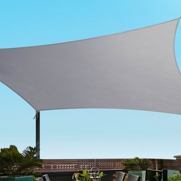 220GSM 3x5m Shade Sail Instahut Waterproof Shade cloth Canopy