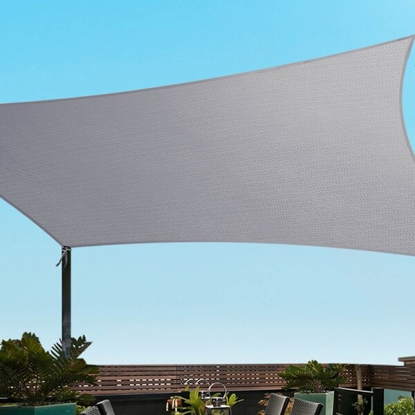 220GSM 3x8m Shade Sail Instahut Waterproof Shade cloth Canopy