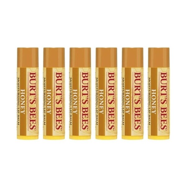 6 x Burt's Bees Honey Lip Balm 4.25g