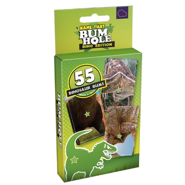 Name That Bumhole Dino Edition Card Game