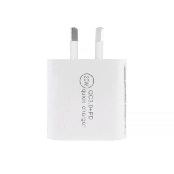 20W USB C & USB A QC3.0+PD Fast Charging Wall Charger