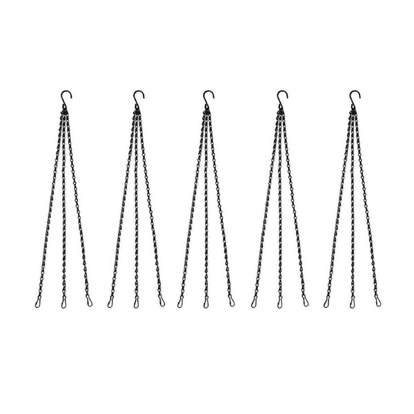 5x Hanging Planter Chains Decorative Iron Chains for Flower Pots Lanterns Basket
