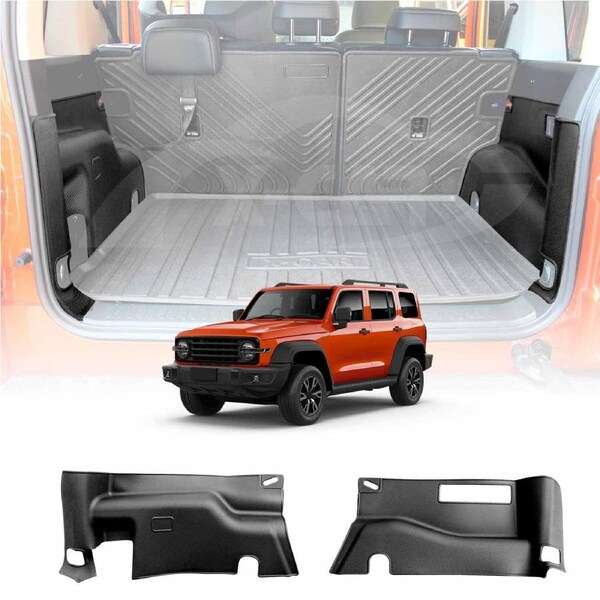 Boot Side Protector Mats for GWM Tank 300 Tank300 2023-Onwards Rear Trunk Side Cover Interior Accessories