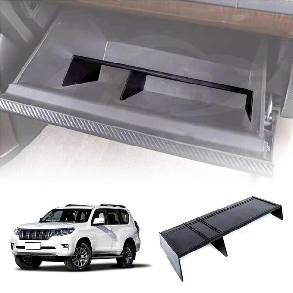 Glove Box Organizer Insert Tray for Toyota Prado 150 Series 2009-2024 Car Storage Box Accessories