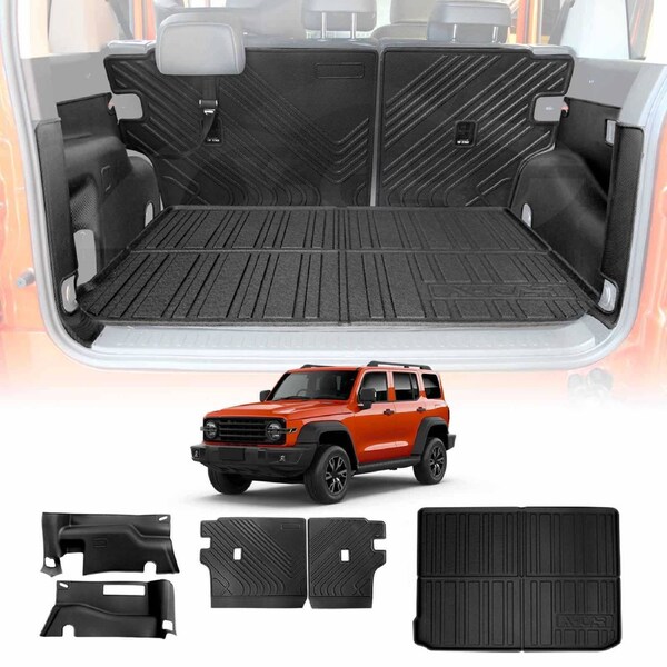 Boot Liner Kick Mats for GWM Tank 300 Tank300 2023-Onwards All Weather Heavy Duty Cargo Car Seat Side Trunk Protector