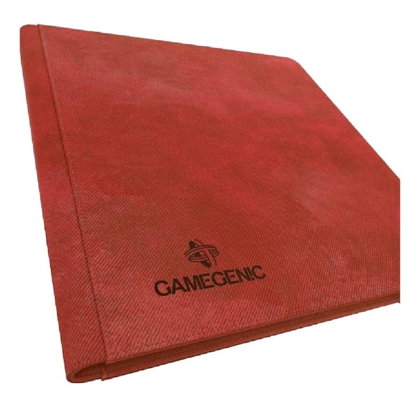 Gamegenic Prime Album/Trading Card Binder 18 Pocket Red TCG/CCG Gaming Accessory