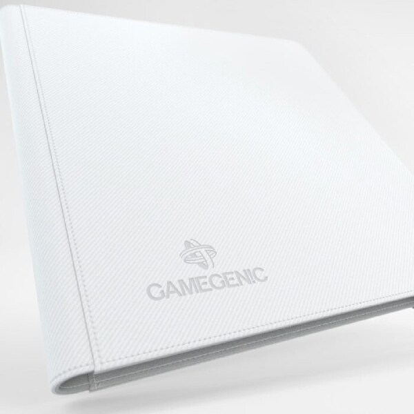 Gamegenic Prime Album/Card Binder 24 Pocket White TCG/CCG Gaming Accessory