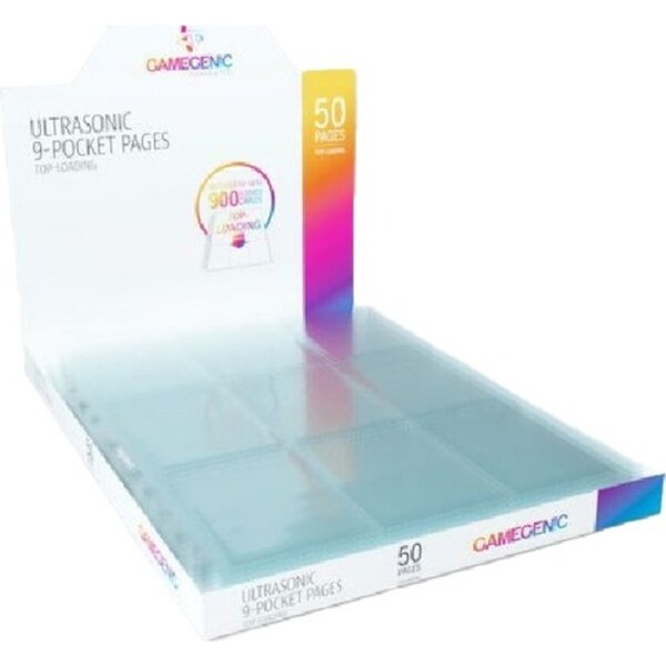 Gamegenic Ultrasonic 9 Pocket Pages Toploading Display TCG/CCG Gaming Accessory