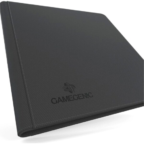 Gamegenic Zip Up Album/Binder 18 Pocket Black TCG/CCG Card Gaming Accessory