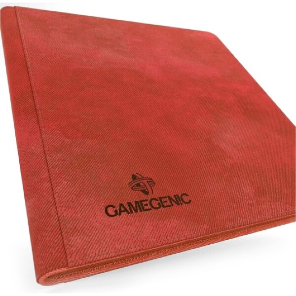 Gamegenic Zip Up Album/Binder 18 Pocket Red TCG/CCG Card Gaming Accessory
