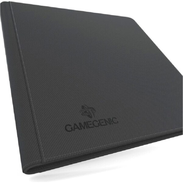 Gamegenic Zip Up Album/Binder 24 Pocket Black TCG/CCG Card Gaming Accessory