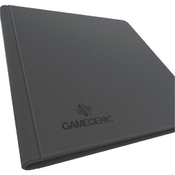 Gamegenic Zip Up Album/Binder 8 Pocket Black TCG/CCG Card Gaming Accessory