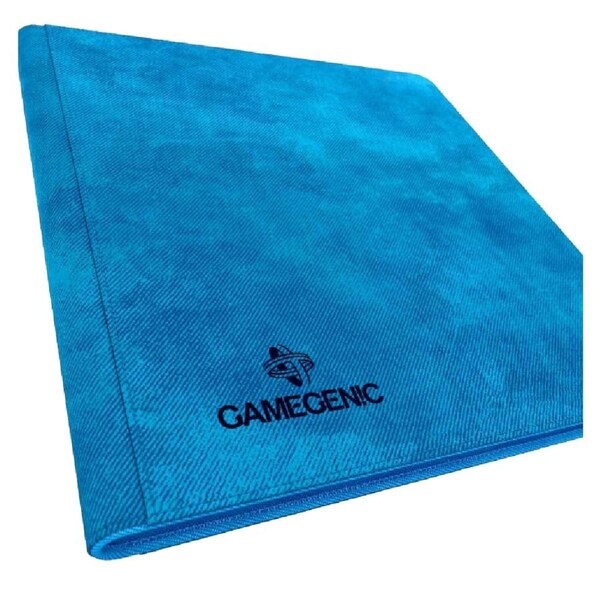 Gamegenic Zip Up Album/Binder 8 Pocket Blue TCG/CCG Card Gaming Accessory