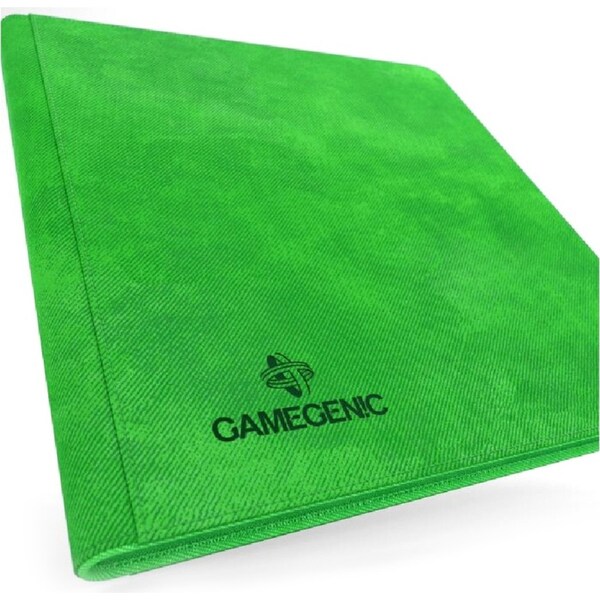 Gamegenic Zip Up Album/Binder 8 Pocket Green TCG/CCG Card Gaming Accessory