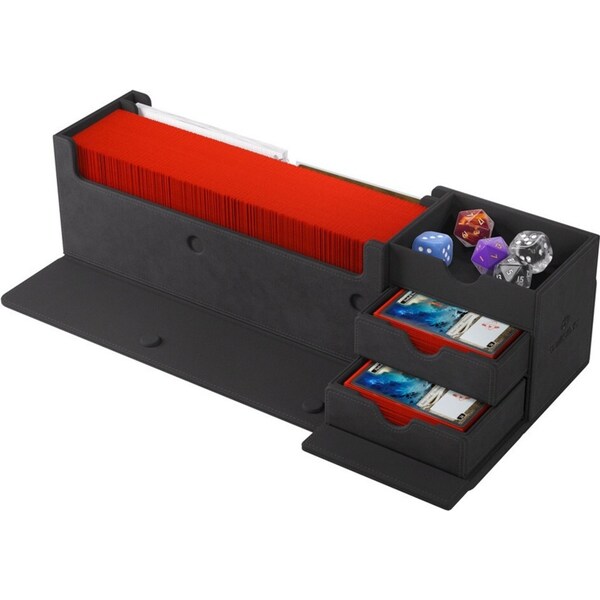Gamegenic Cards Lair 400+ Black Trading Card TCG/CCG Gaming Accessory Storage