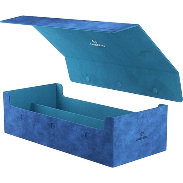 Gamegenic Dungeon 1100+ Convertible Deck Holder Blue TCG/CCG Gaming Accessory