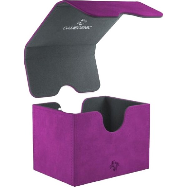 Gamegenic Sidekick 100+ Deck Box Convertible Purple TCG/CCG Gaming Accessory