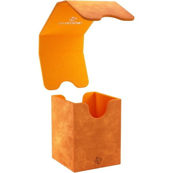 Gamegenic Squire 100+ Deck Box XL Orange TCG/CCG Gaming Accessory Storage