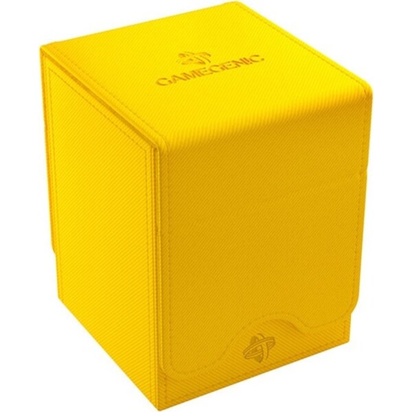 Gamegenic Squire 100+ Deck Box XL Yellow TCG/CCG Gaming Accessory Storage