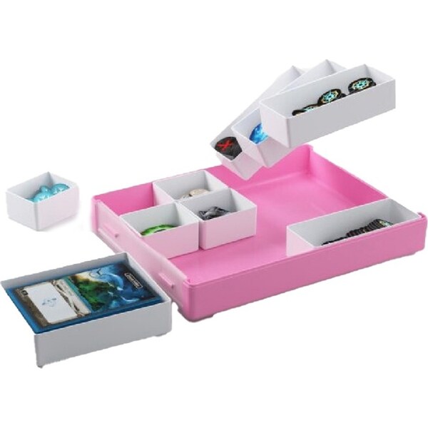 Gamegenic Token Silo Convertible Card Dice Tray Pink TCG/CCG Gaming Accessory