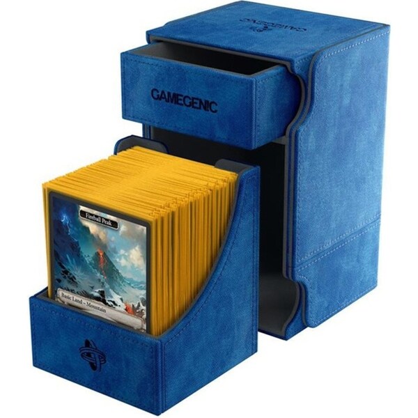 Gamegenic Watchtower 100+ Deck/Game Box XL Blue TCG/CCG Accessory Storage
