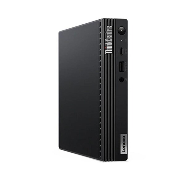 Lenovo ThinkCentre M70q Gen 5 12TD002EAU Desktop Computer - Intel Core i7 14th Gen i7-14700T - 32 GB - 1 TB SSD - Tiny - Black - Intel Q670 Chip - 11