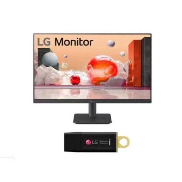 LG 27MS500-B 27 100HZ FHD IPS MONITOR PLUS 128GB USB FLASH DRIVE