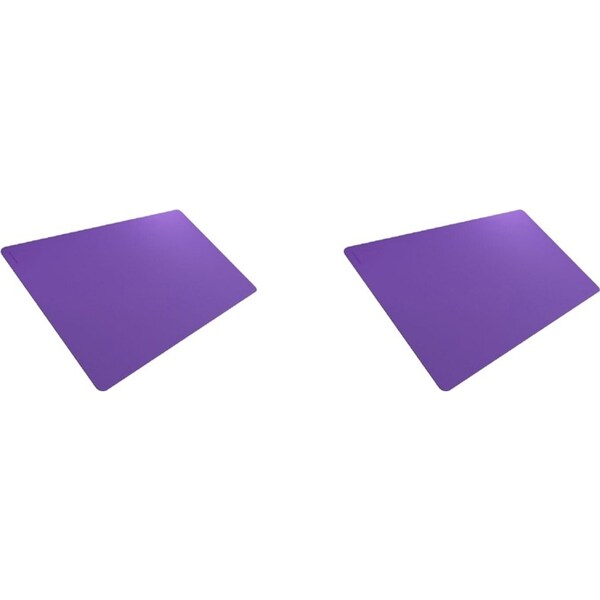 2x Gamegenic Prime 2mm Playmat Purple Trading Card TCG/CCG Gaming Accessory