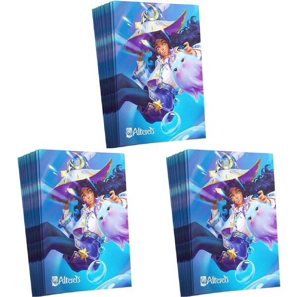 3x Gamegenic Altered Art Sleeves Akesha Trading Card TCG/CCG Card Accessory