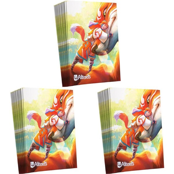 3x Gamegenic Altered Art Sleeves Teija Themed Set TCG/CCG Card Gaming Accessory