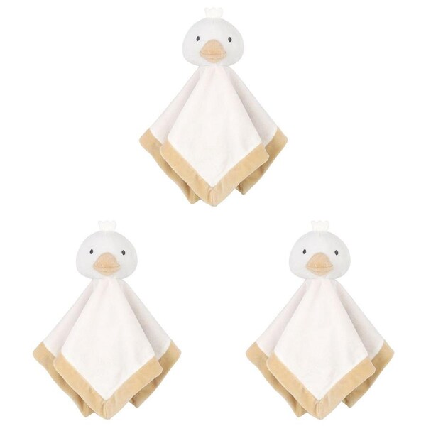 3x Little Haven Security Goose Soft/Comfort Gentle Cozy Baby Wrap Blanket 0M+