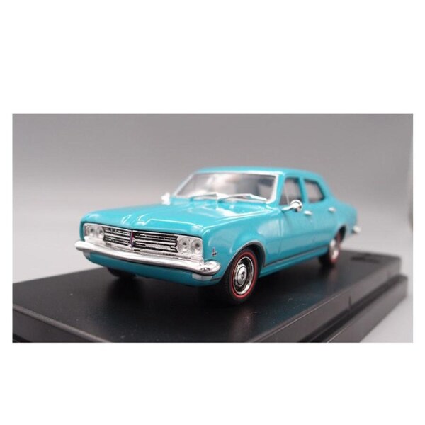 DDA 1:43 Scale 1968 Holden HK Premier 4 Door Sedan Turquoise Car Model