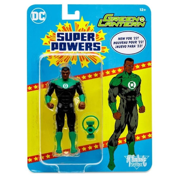 DC Super Powers Green Lantern John Stewart 5 inch Action Figure