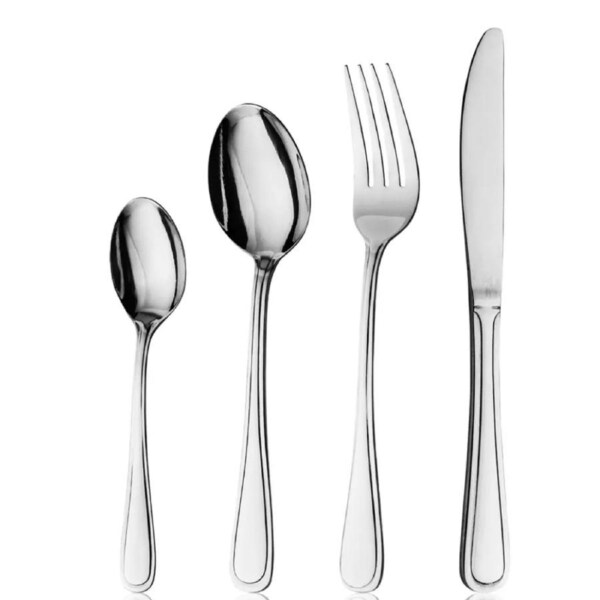 Trenton Madrid 96 Piece Cutlery Dining Set Stainless Steel 96pc Knife Fork Spoon Cafe