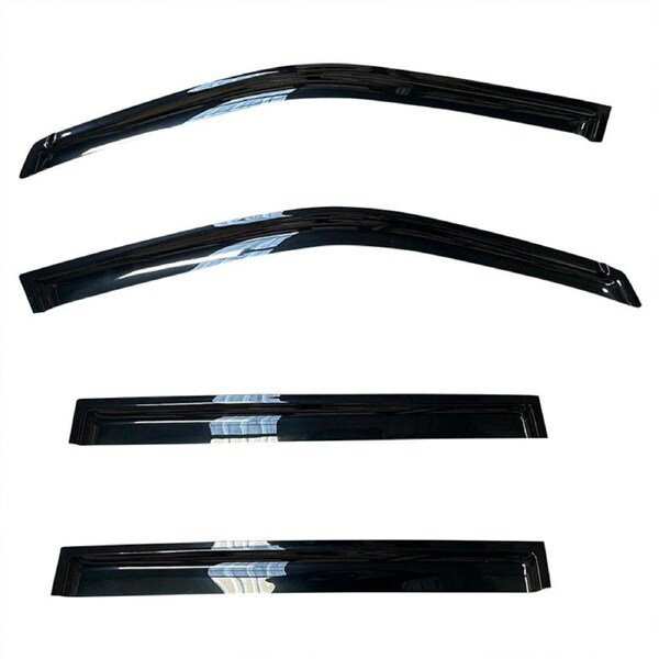 TRADIESCHOICE Weathershields Weather Shields for VW Amarok Dual Cab Next Gen 2023- current Model - Sun Visors