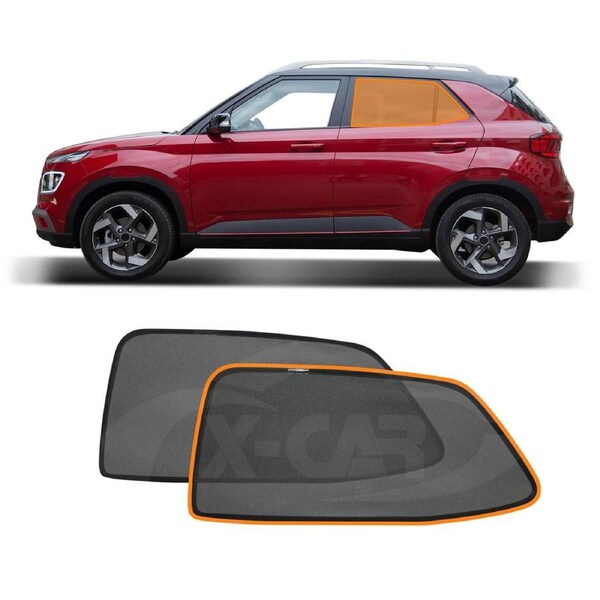Rear Window Sun Shade for Hyundai Venue 2019-Onwards Car Sun Blind Mesh