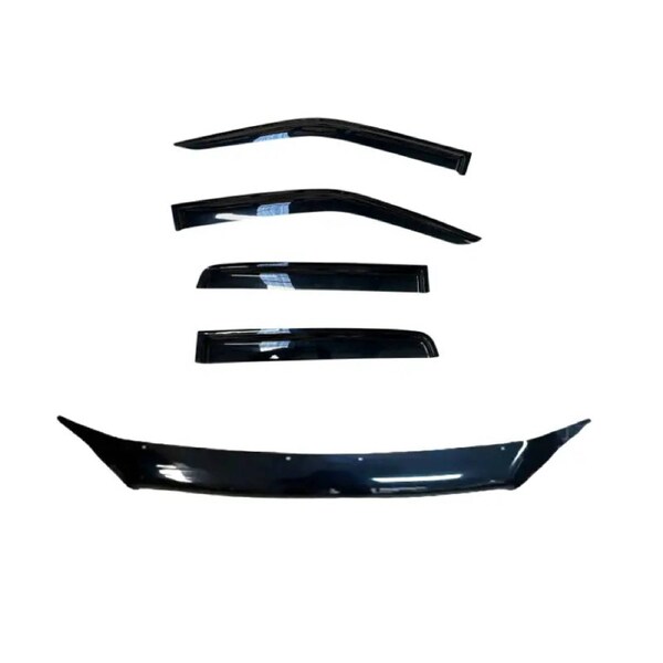 Tinted Bonnet Protector & Weathershields for Toyota Kluger 2021-2023