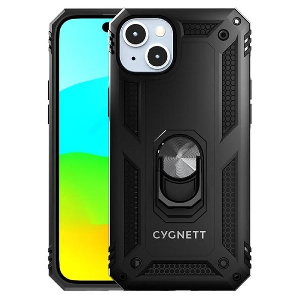 Cygnett Rugged Case (Suits iPhone 15 Plus) - Black