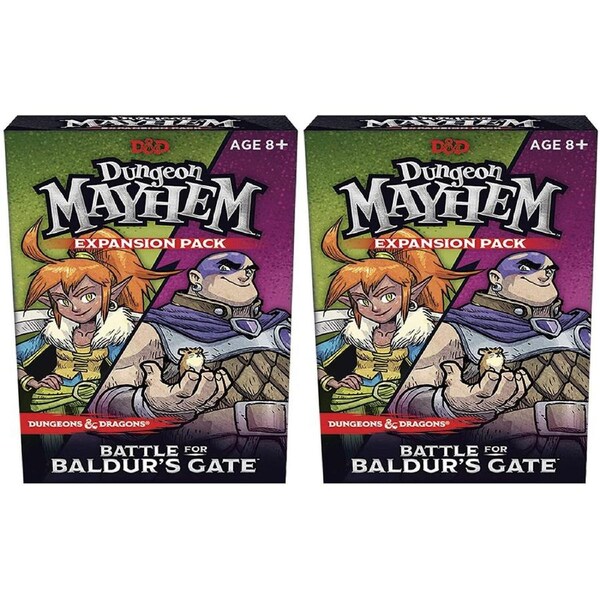 2x Dungeons & Dragons Dungeon Mayhem Battle for Baldurs Gate Expansion Pack 8y+